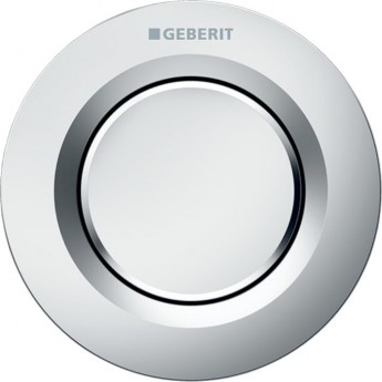 Кнопка смыва для унитаза GEBERIT TYPE 01 116.041.46.1 матовый хром