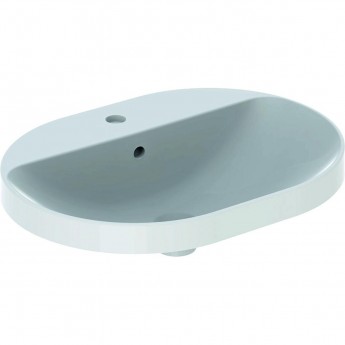 Раковина встраиваемая GEBERIT VARIFORM 45x60 см 500.733.01.2 с отверстием перелива