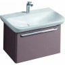 Шкафчик для раковины с раковиной GEBERIT MYDAY 680 мм какао с молоком Y824081000+125480600